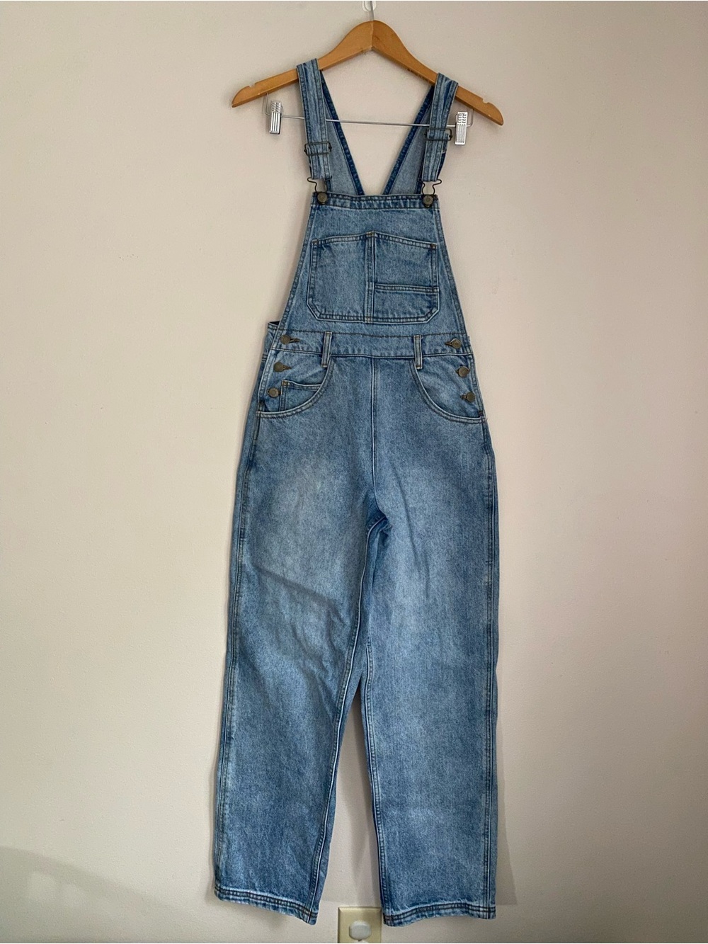 J. Galt Brandy Melville Hayley denim overalls Small